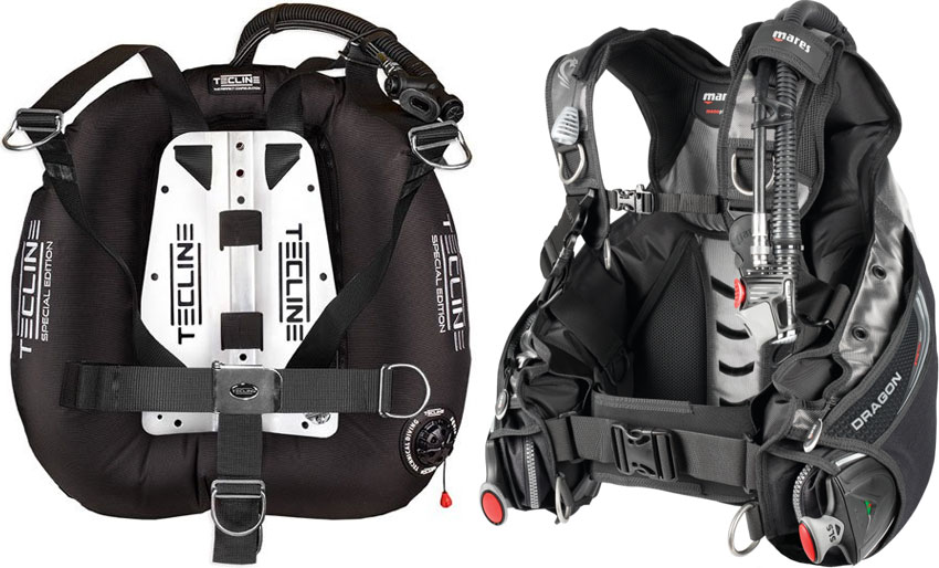 BCD eller bakplate med harness og vinge?