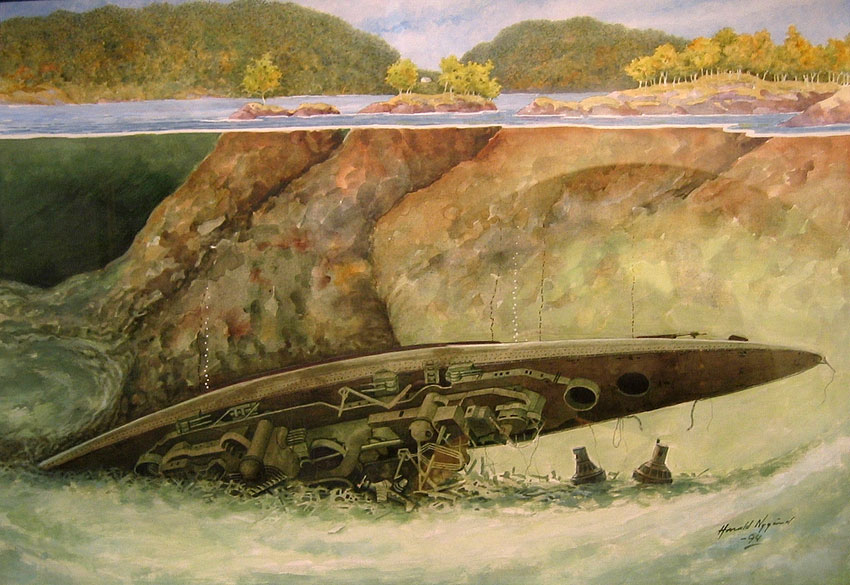 Ulykkesrapport fra Blücher-ulykken