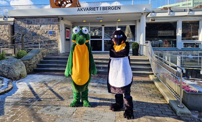 Feiring på Akvariet i Bergen