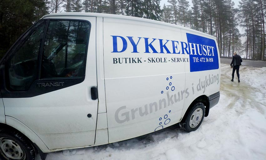 Vintertid hos Dykkerhuset