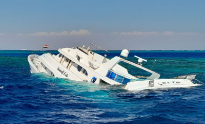 Liveaboard sank i Rødehavet