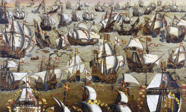 Et vrak fra den spanske armada