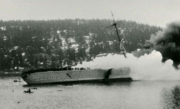 Se video fra vraket av Blücher