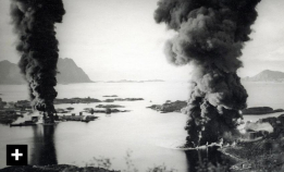 Ble senket i Lofotraidet