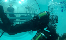 Webinar: Pusting av oksygen etter dykking