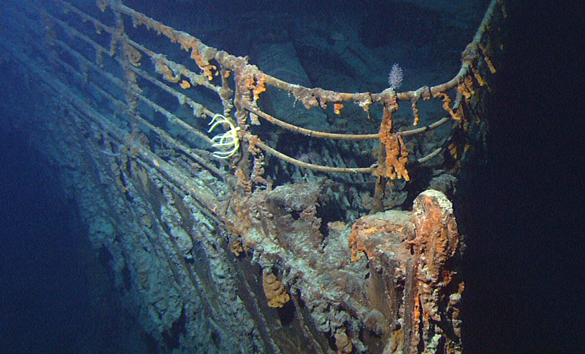 Miniubåt savnet ved Titanic