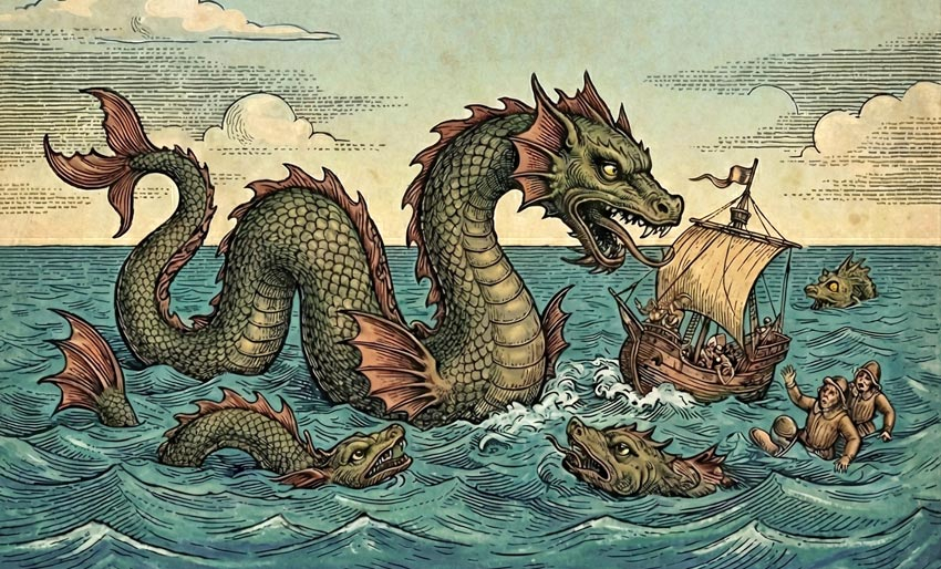 Fortalte om havmonstre på NRK