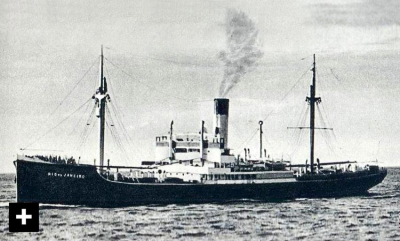 Senket av ubåt: D/S Rio de Janeiro