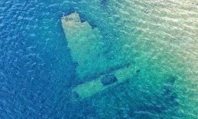 Flyvraket i Hartvikvatnet